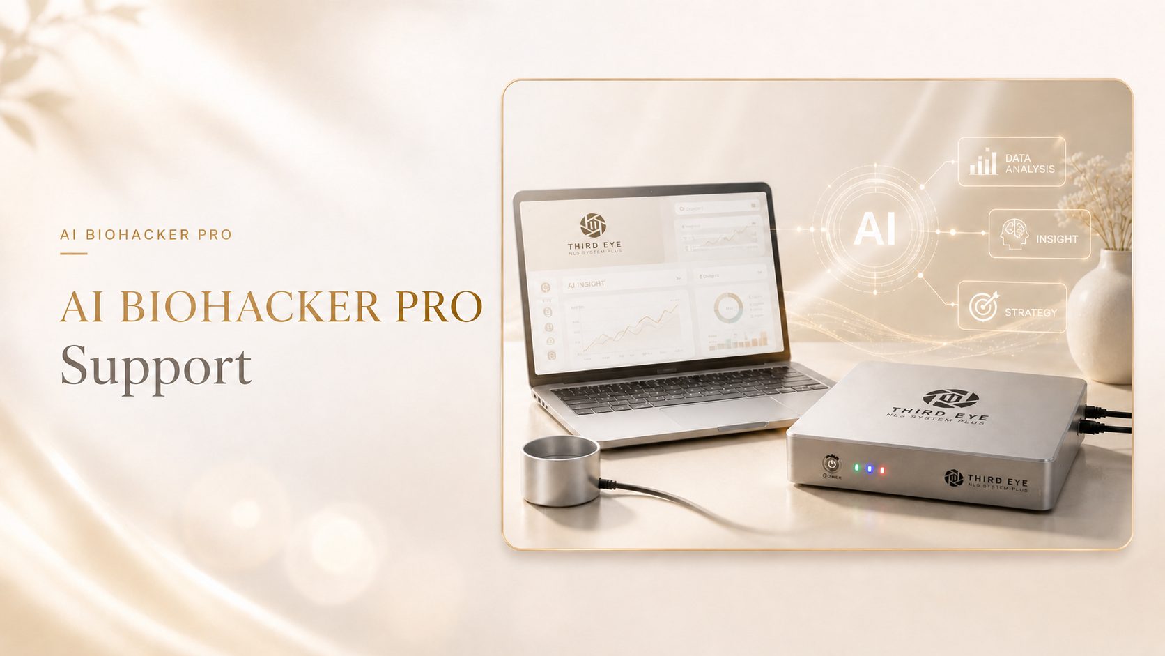 AI BIOHACKER PROによるサードアイ情報活用支援のイメージ