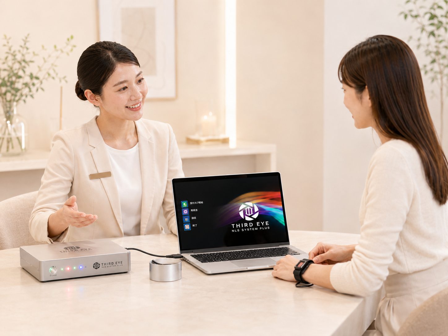 サードアイをカウンセリングの入口として活用するイメージ